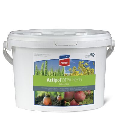 جديد محفز نمو النبات ACTIPOL D-Fe 15 Chelat Żelaza DTPA 5kg wiaderko